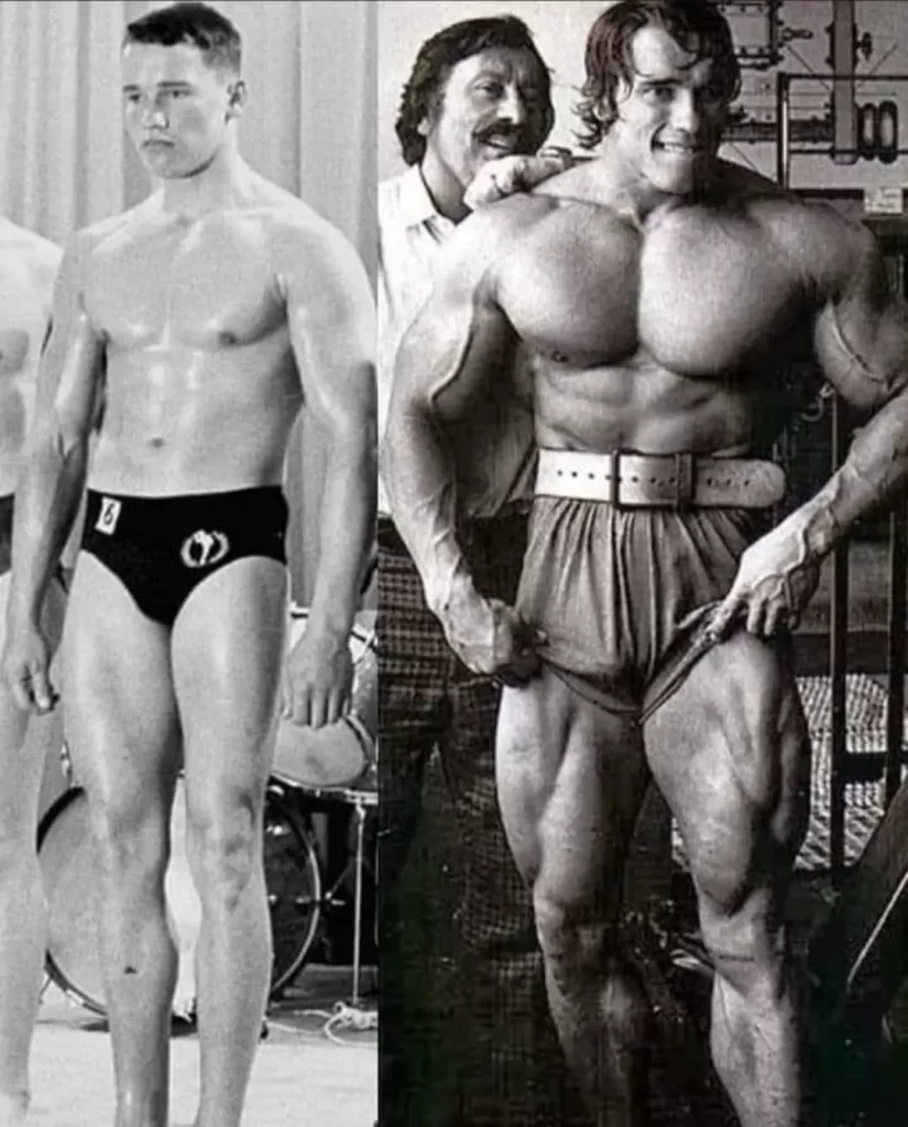 Young Arnold vs Monster Arnold