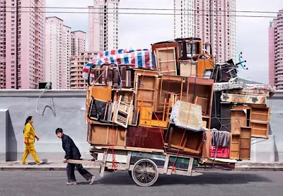 Overloaded Bikes in China